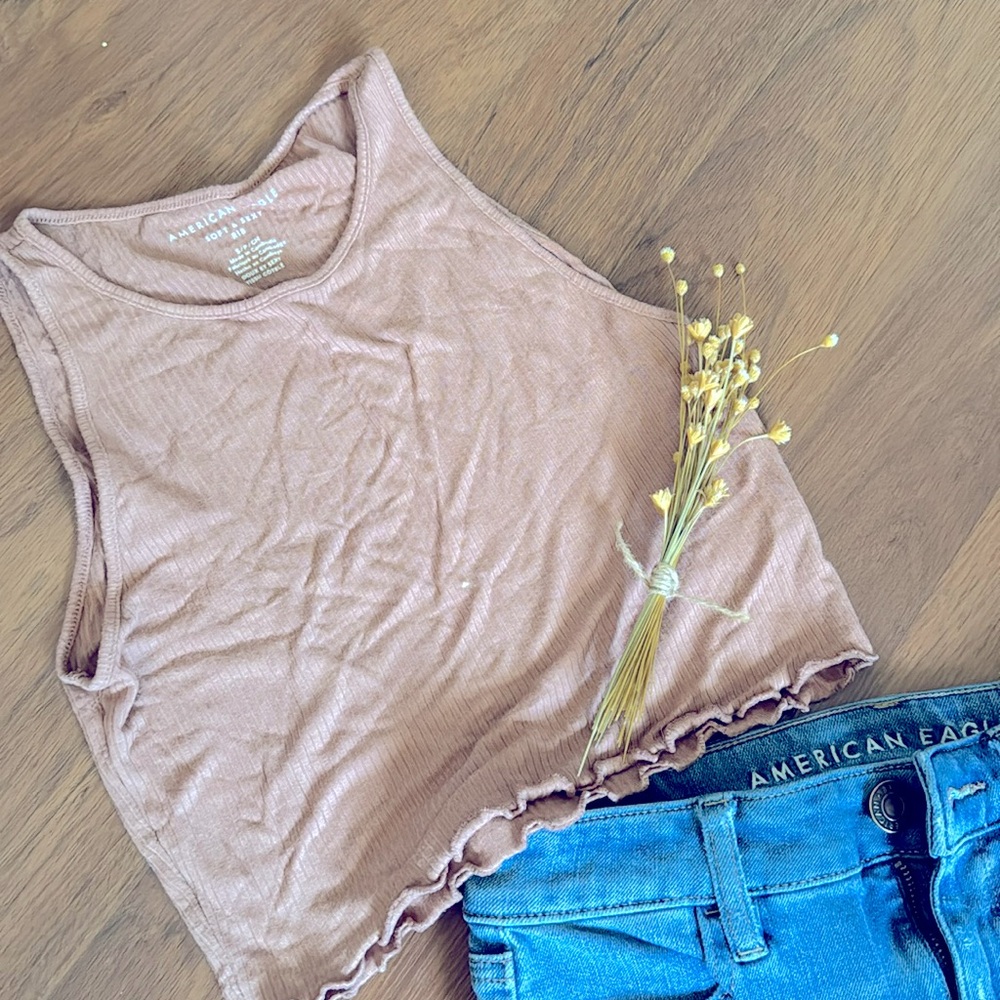 American Eagle Soft & Sexy cropped Tank Top